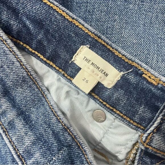 Madewell The Mom Jean High Waisted Size 26 - Picture 3 of 9
